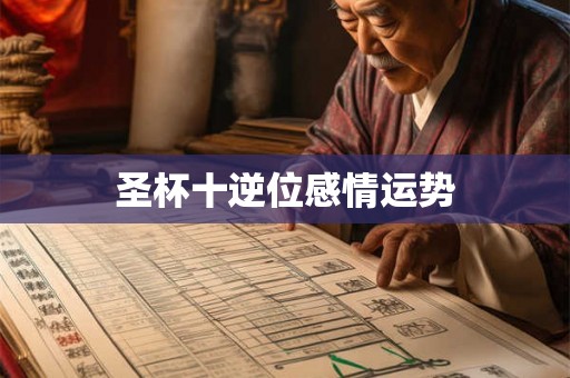 圣杯十逆位感情运势