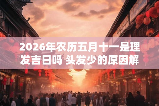 2026年农历五月十一是理发吉日吗 头发少的原因解析