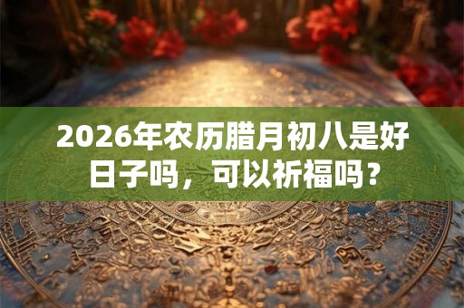 2026年农历腊月初八是好日子吗，可以祈福吗？
