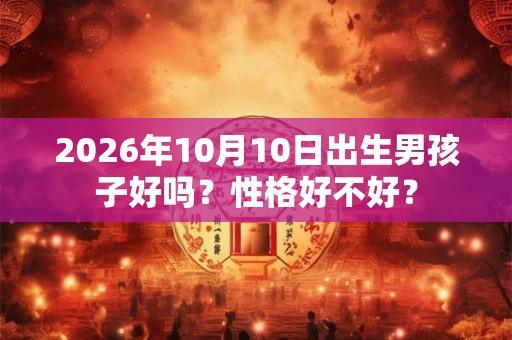 2026年10月10日出生男孩子好吗？性格好不好？
