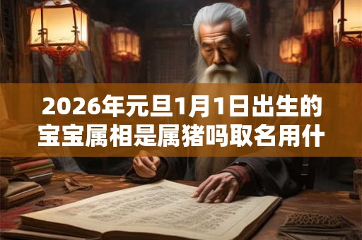 2026年元旦1月1日出生的宝宝属相是属猪吗取名用什么字好？