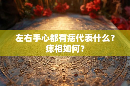 左右手心都有痣代表什么?痣相如何? 左右手心都有痣代表什么?痣相如何?