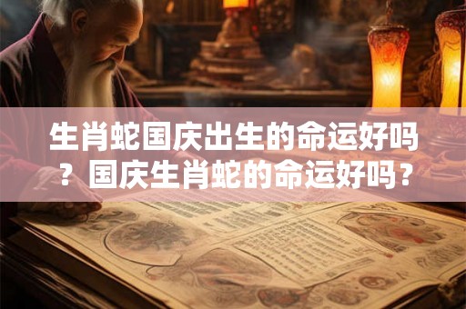 生肖蛇国庆出生的命运好吗？国庆生肖蛇的命运好吗？