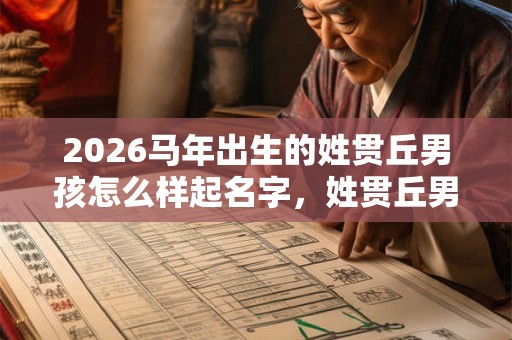 2026马年出生的姓贯丘男孩怎么样起名字,姓贯丘男孩好名推荐 2026马年出生的姓贯丘男孩怎么样起名字,姓贯丘男孩好名推荐