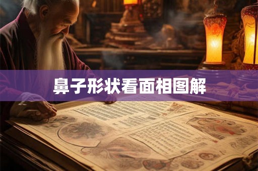鼻子形状看面相图解