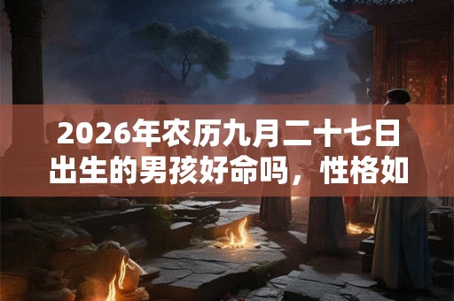 2026年农历九月二十七日出生的男孩好命吗,性格如何? 2026年农历九月二十七日出生的男孩好命吗,性格如何?