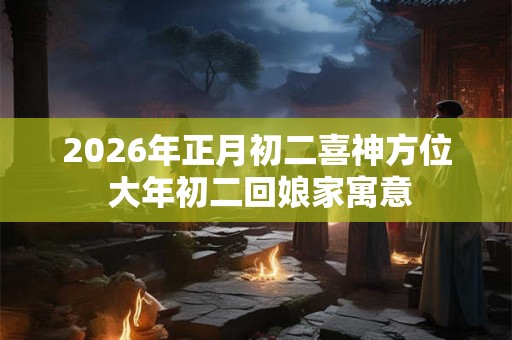 2026年正月初二喜神方位 大年初二回娘家寓意