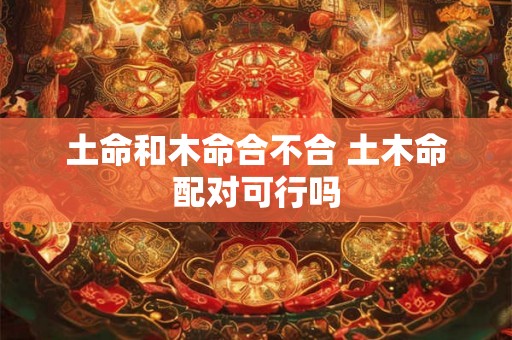 土命和木命合不合 土木命配对可行吗 土命和木命合不合 土木命配对可行吗