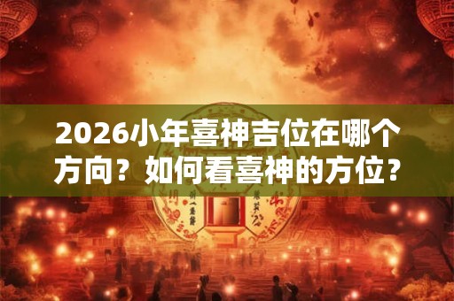 2026小年喜神吉位在哪个方向？如何看喜神的方位？