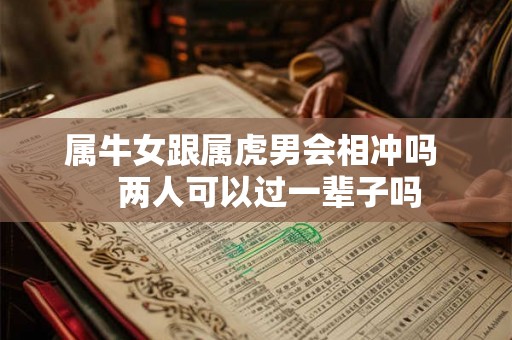 属牛女跟属虎男会相冲吗    两人可以过一辈子吗