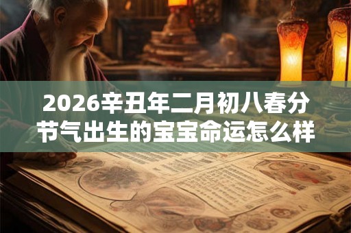 2026辛丑年二月初八春分节气出生的宝宝命运怎么样？