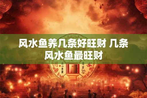 风水鱼养几条好旺财 几条风水鱼最旺财