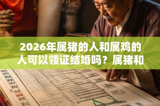2026年属猪的人和属鸡的人可以领证结婚吗？属猪和属鸡的合不合婚？