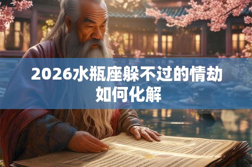 2026水瓶座躲不过的情劫 如何化解