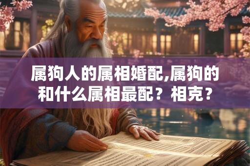 属狗人的属相婚配,属狗的和什么属相最配？相克？