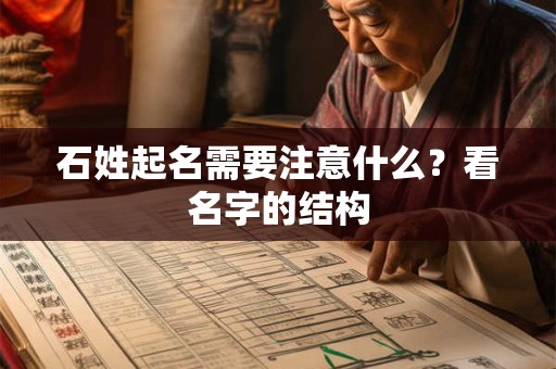 石姓起名需要注意什么?看名字的结构 石姓起名需要注意什么?看名字的结构