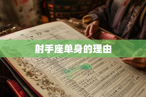 射手座单身的理由
