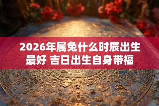 2026年属兔什么时辰出生最好 吉日出生自身带福