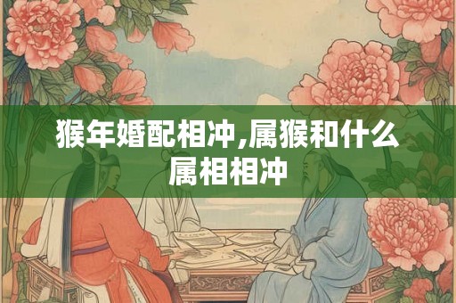 猴年婚配相冲,属猴和什么属相相冲