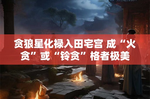 贪狼星化禄入田宅宫 成“火贪”或“铃贪”格者极美 贪狼星化禄入田宅宫 成“火贪”或“铃贪”格者极美