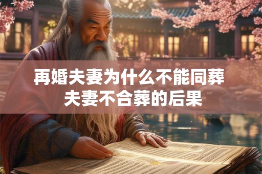 再婚夫妻为什么不能同葬  夫妻不合葬的后果