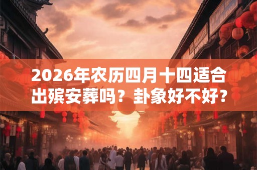 2026年农历四月十四适合出殡安葬吗?卦象好不好? 2026年农历四月十四适合出殡安葬吗?卦象好不好?