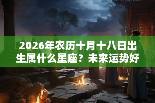 2026年农历十月十八日出生属什么星座？未来运势好吗