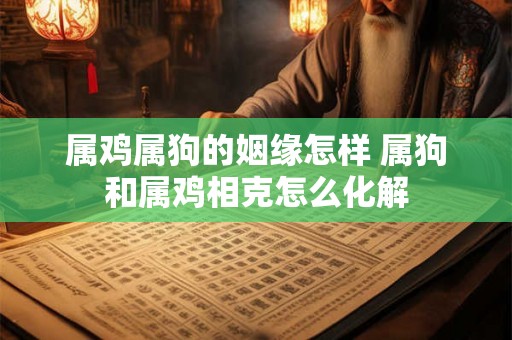 属鸡属狗的姻缘怎样 属狗和属鸡相克怎么化解