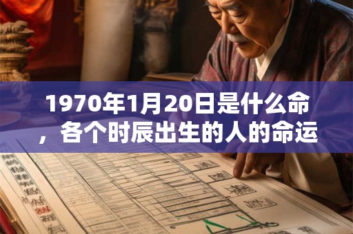 1970年1月20日是什么命,各个时辰出生的人的命运 1970年1月20日是什么命,各个时辰出生的人的命运