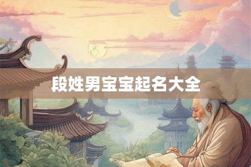 段姓男宝宝起名大全