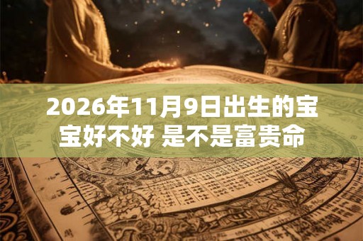 2026年11月9日出生的宝宝好不好 是不是富贵命