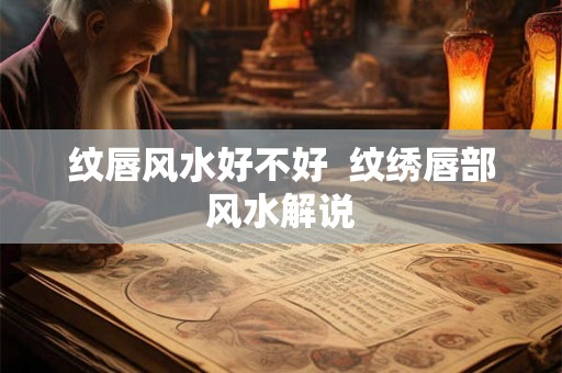 纹唇风水好不好  纹绣唇部风水解说