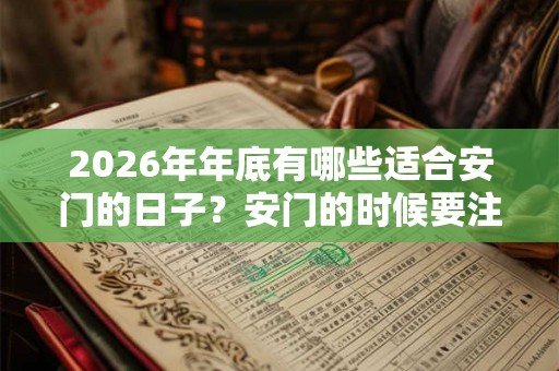 2026年年底有哪些适合安门的日子?安门的时候要注意什么? 2026年年底有哪些适合安门的日子?安门的时候要注意什么?
