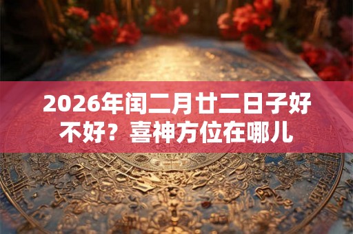 2026年闰二月廿二日子好不好?喜神方位在哪儿 2026年闰二月廿二日子好不好?喜神方位在哪儿