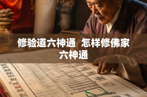 修验道六神通  怎样修佛家六神通