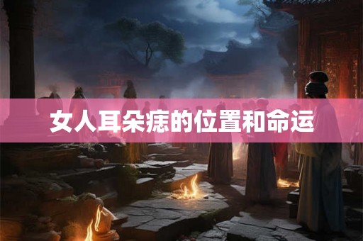 女人耳朵痣的位置和命运 女人耳朵痣的位置和命运