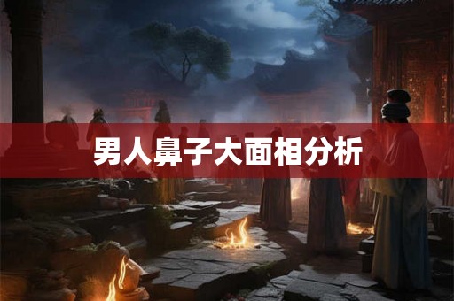 男人鼻子大面相分析 男人鼻子大面相分析