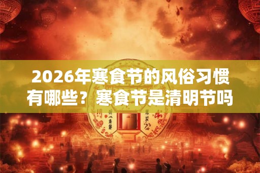 2026年寒食节的风俗习惯有哪些？寒食节是清明节吗？