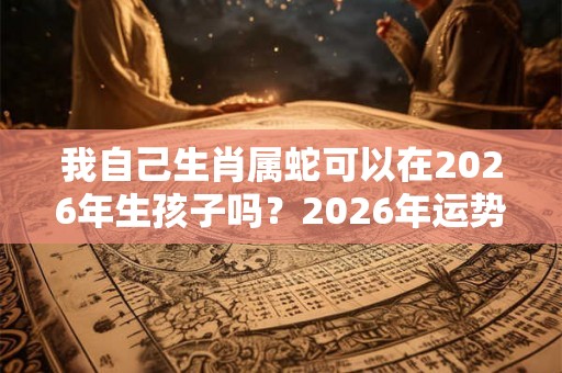 我自己生肖属蛇可以在2026年生孩子吗？2026年运势如何？