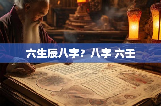 六生辰八字？八字 六壬