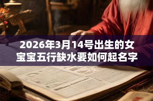 2026年3月14号出生的女宝宝五行缺水要如何起名字