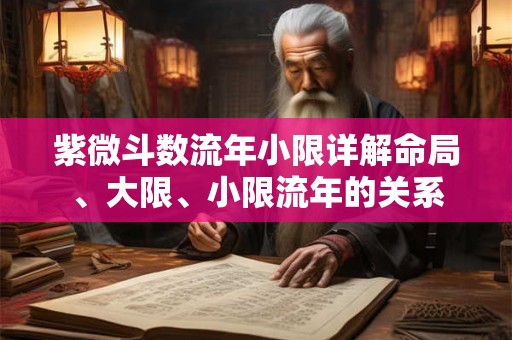 紫微斗数流年小限详解命局、大限、小限流年的关系 紫微斗数流年小限详解命局、大限、小限流年的关系