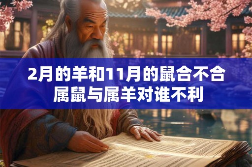 2月的羊和11月的鼠合不合 属鼠与属羊对谁不利