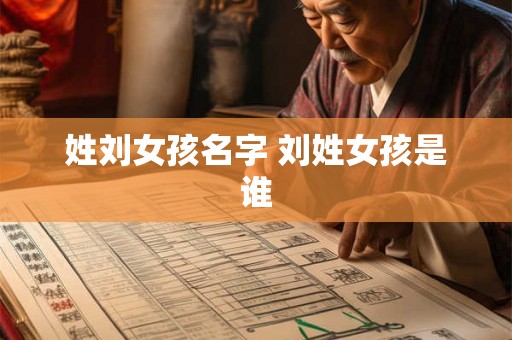 姓刘女孩名字 刘姓女孩是谁