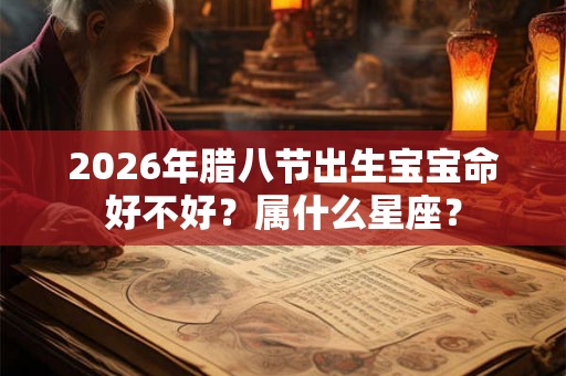 2026年腊八节出生宝宝命好不好？属什么星座？