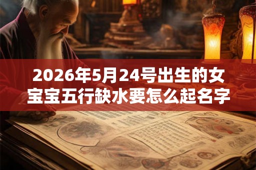 2026年5月24号出生的女宝宝五行缺水要怎么起名字