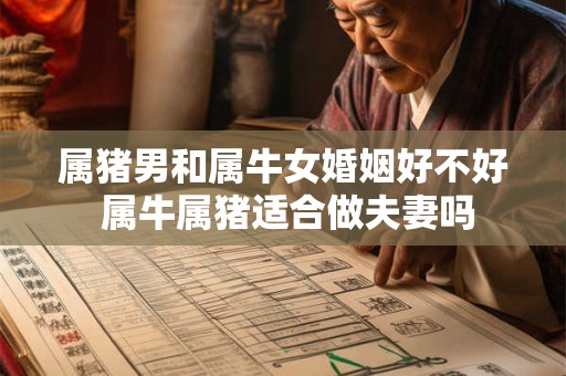 属猪男和属牛女婚姻好不好 属牛属猪适合做夫妻吗