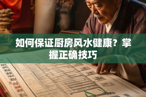 如何保证厨房风水健康?掌握正确技巧 如何保证厨房风水健康?掌握正确技巧