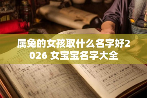 属兔的女孩取什么名字好2026 女宝宝名字大全 属兔的女孩取什么名字好2026 女宝宝名字大全