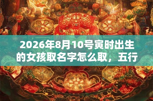 2026年8月10号寅时出生的女孩取名字怎么取，五行属什么